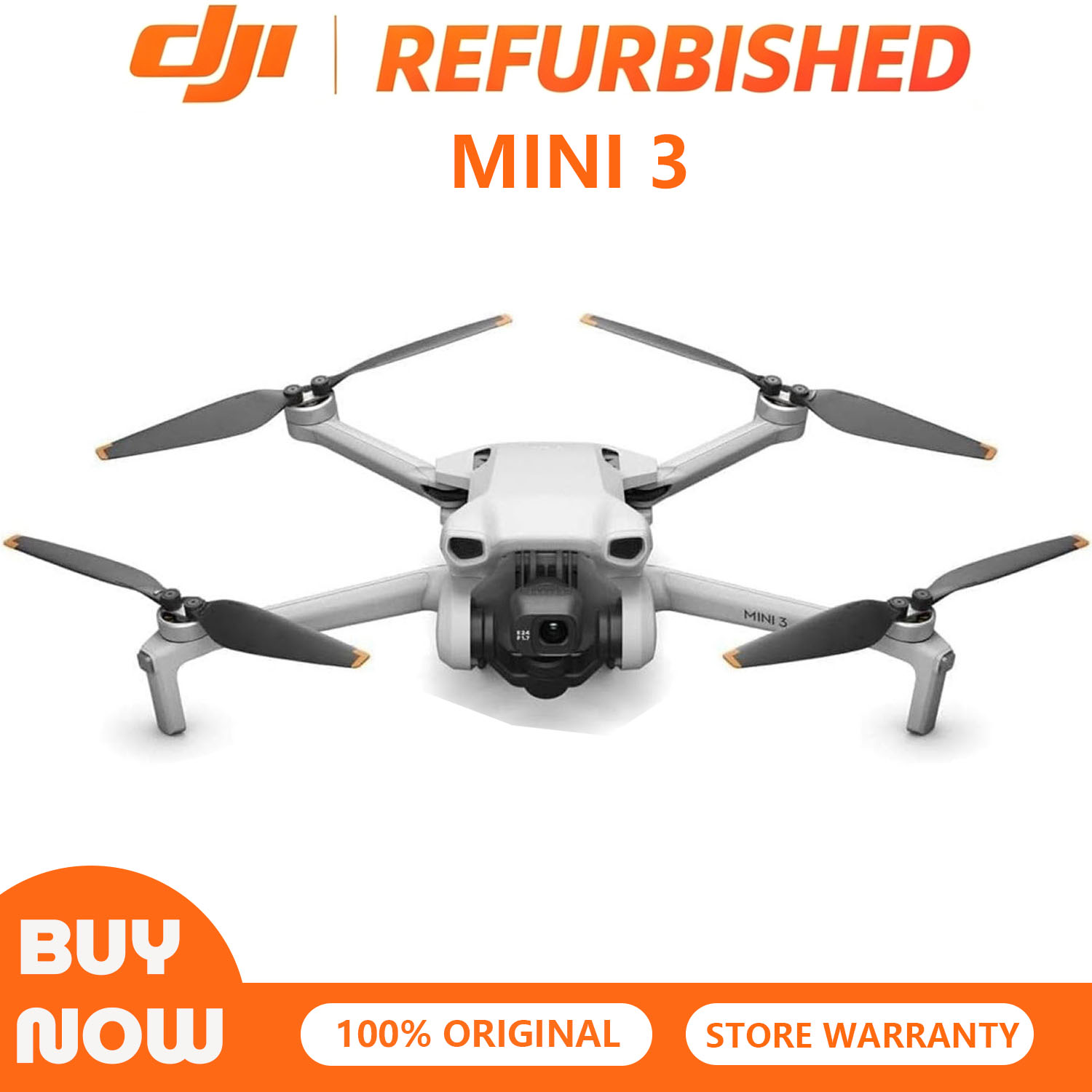 Drone Video Production - Gereviseerde gebruikte DJI Mini 3 drone