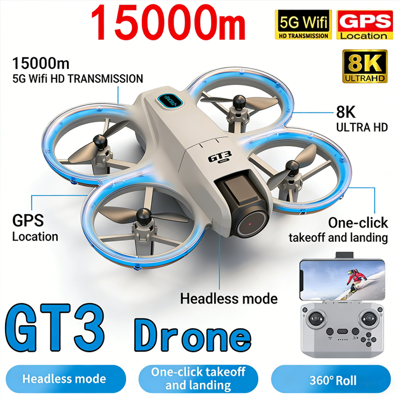Drone Video Production - Nieuwe GT3 MAX Drone 8K HD