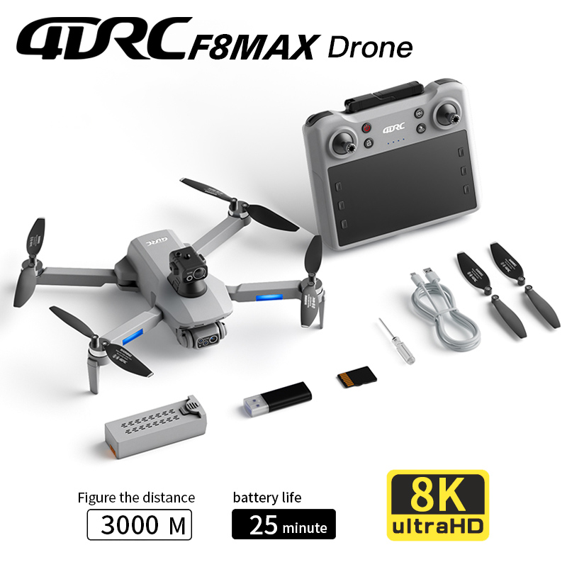 Drone Surveying - F8 MAX GPS Drone Professionele 8K
