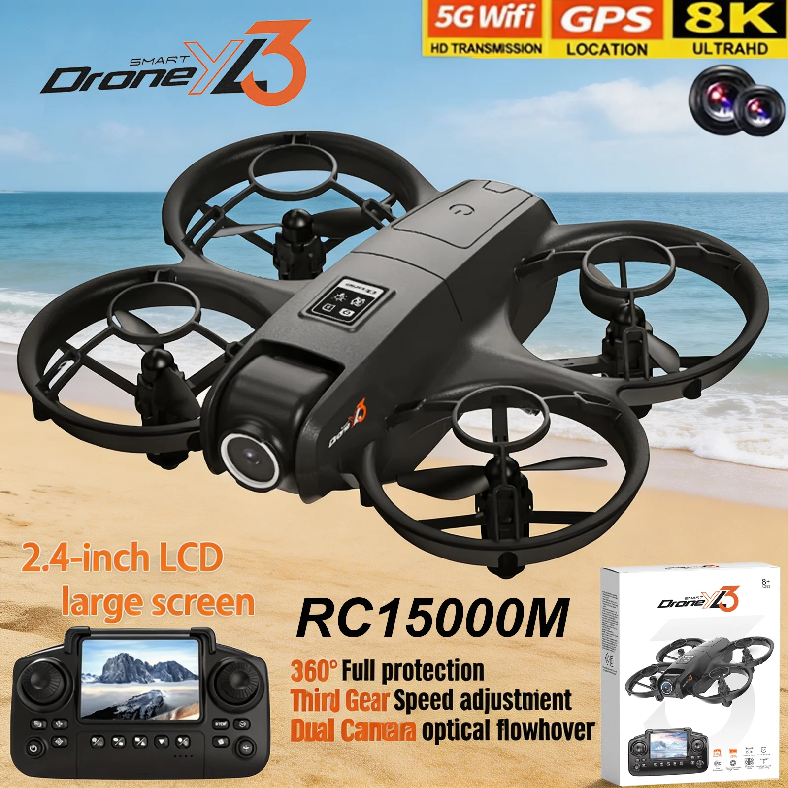 Drone Surveying - Nieuwe YL3 RC Drone 8K 1080P