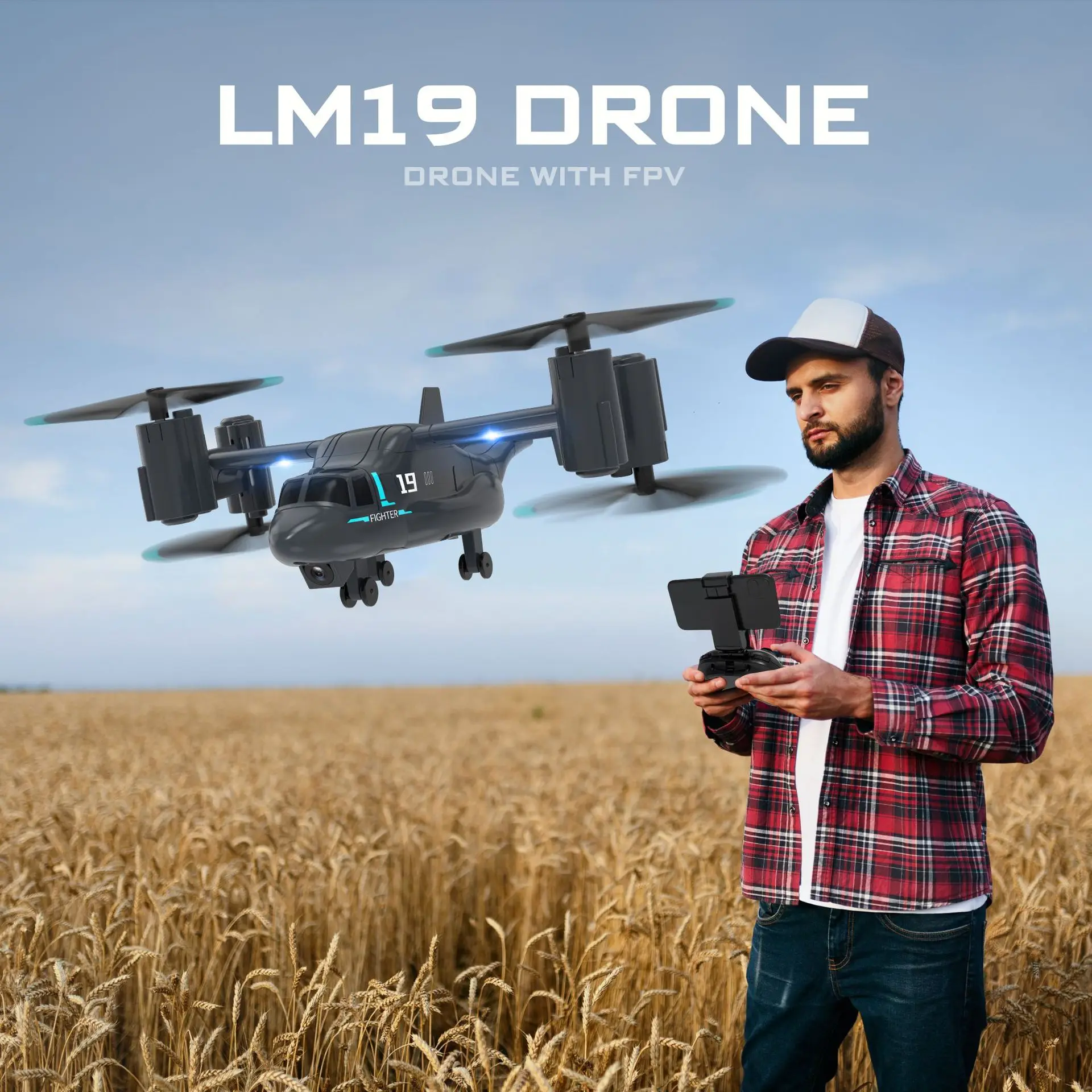 LM19 Afstandsbediening Helikop - Jjrc Drone X12 recensie en prijs