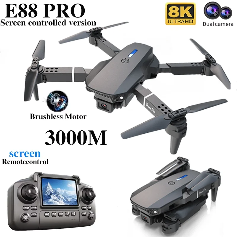 Professionele E88 PRO Drone me - Drone Surveying recensie en prijs