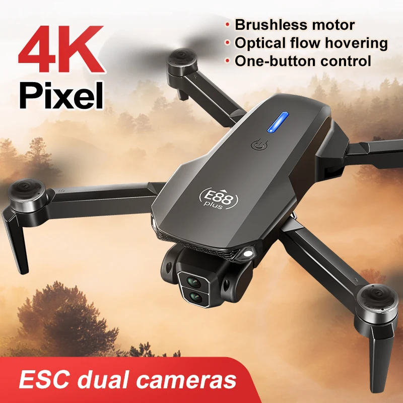 Nieuwe E88 Plus Quadcopter Dro - Drone Lidar recensie en prijs