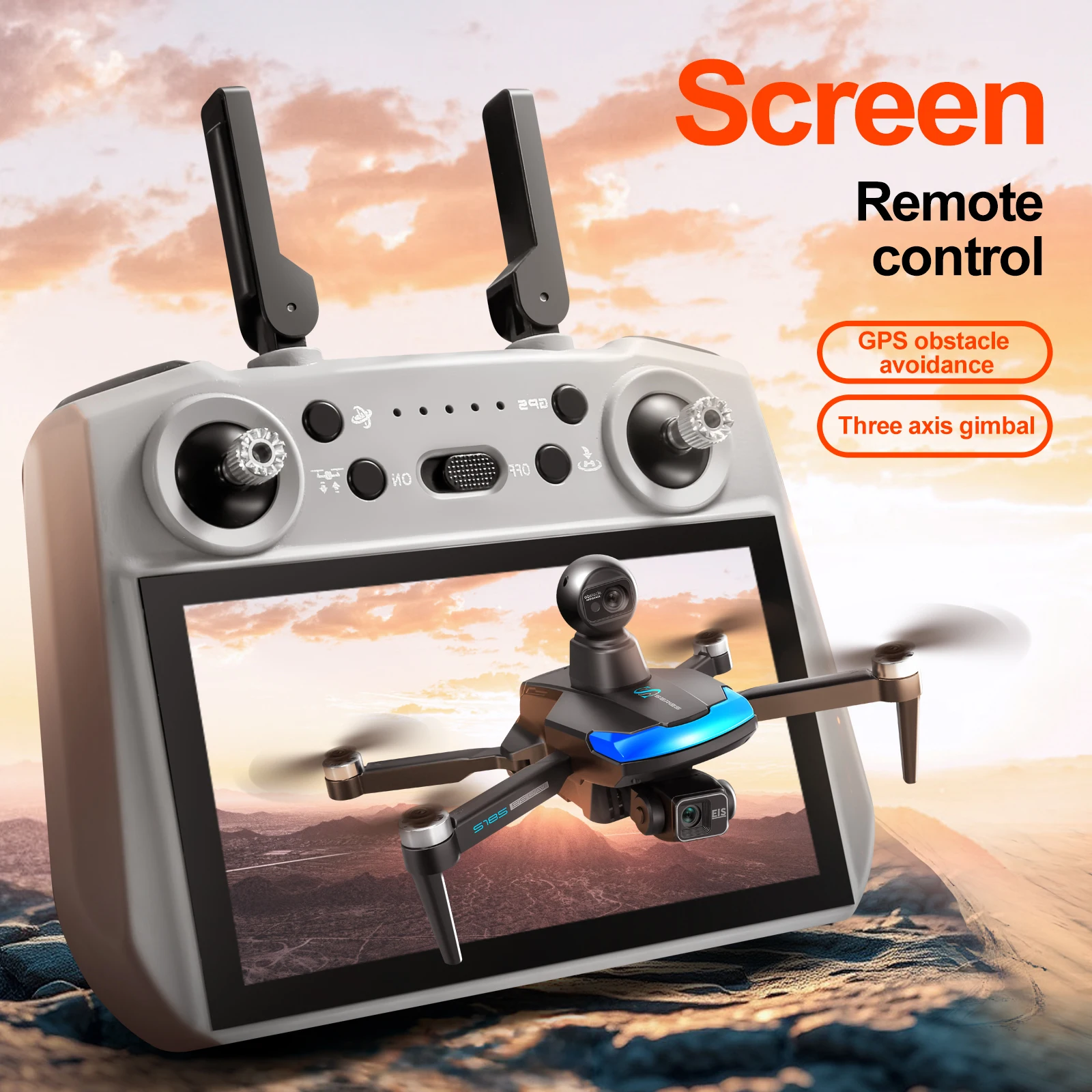 S185 Professionele Drone 2.7K  - Drone Multispectral recensie en prijs