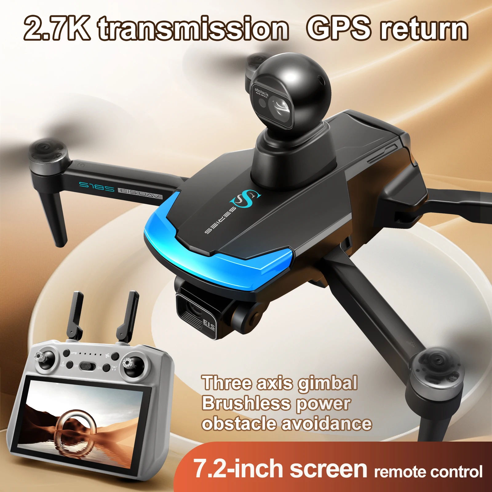 S185 Professionele Drone 2.7K  - Drone Multispectral recensie en prijs