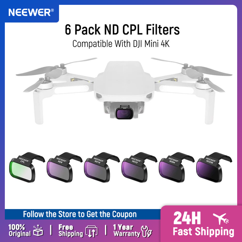 NEEWER 6-pack ND CPL-filters v - Drone Ndvi recensie en prijs
