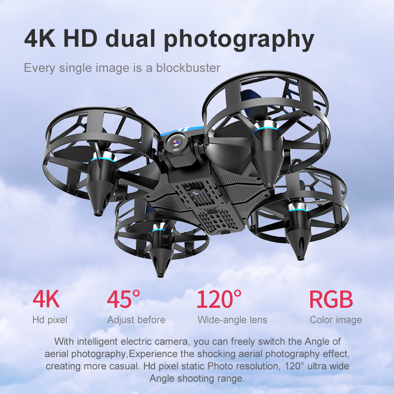 NIEUWE Mini Drone 812PRO beroe - Drone Video Production recensie en prijs