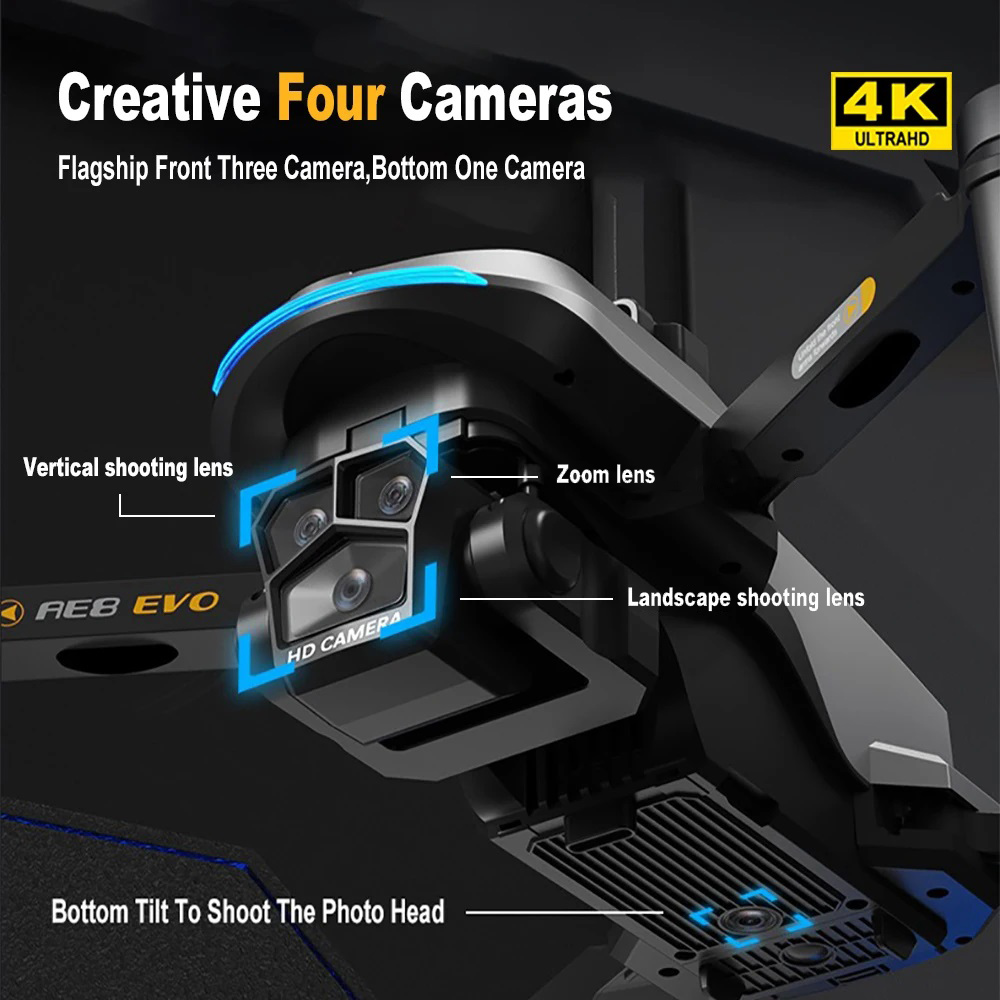 AE8 EVO Drone GPS 8K Professio - Drone Surveying recensie en prijs